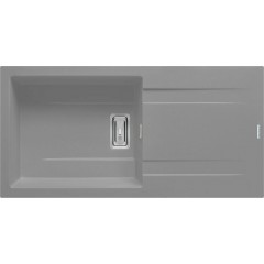 Pyramis Pyragranite Kartesio Plus 1B 1D Ένθετος Νεροχύτης 100x50cm Industrial Grey 070135511 Pyramis Pyragranite Kartesio Plus 1B 1D Ένθετος Νεροχύτης 100x50cm Industrial Grey 070135511